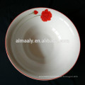 9 inch ceramic salad bowl with custom design